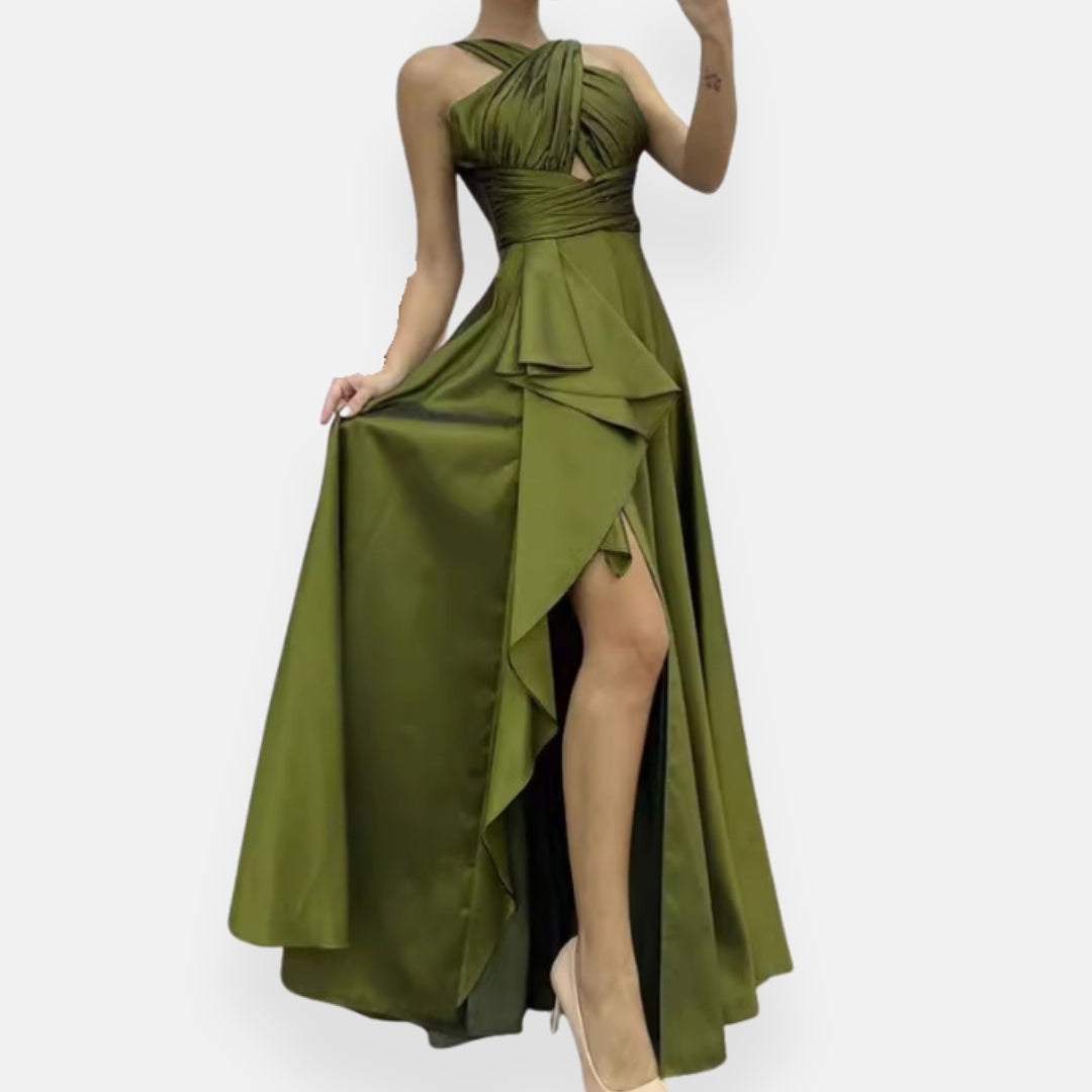 Séraphine | Robe de soirée drapée
