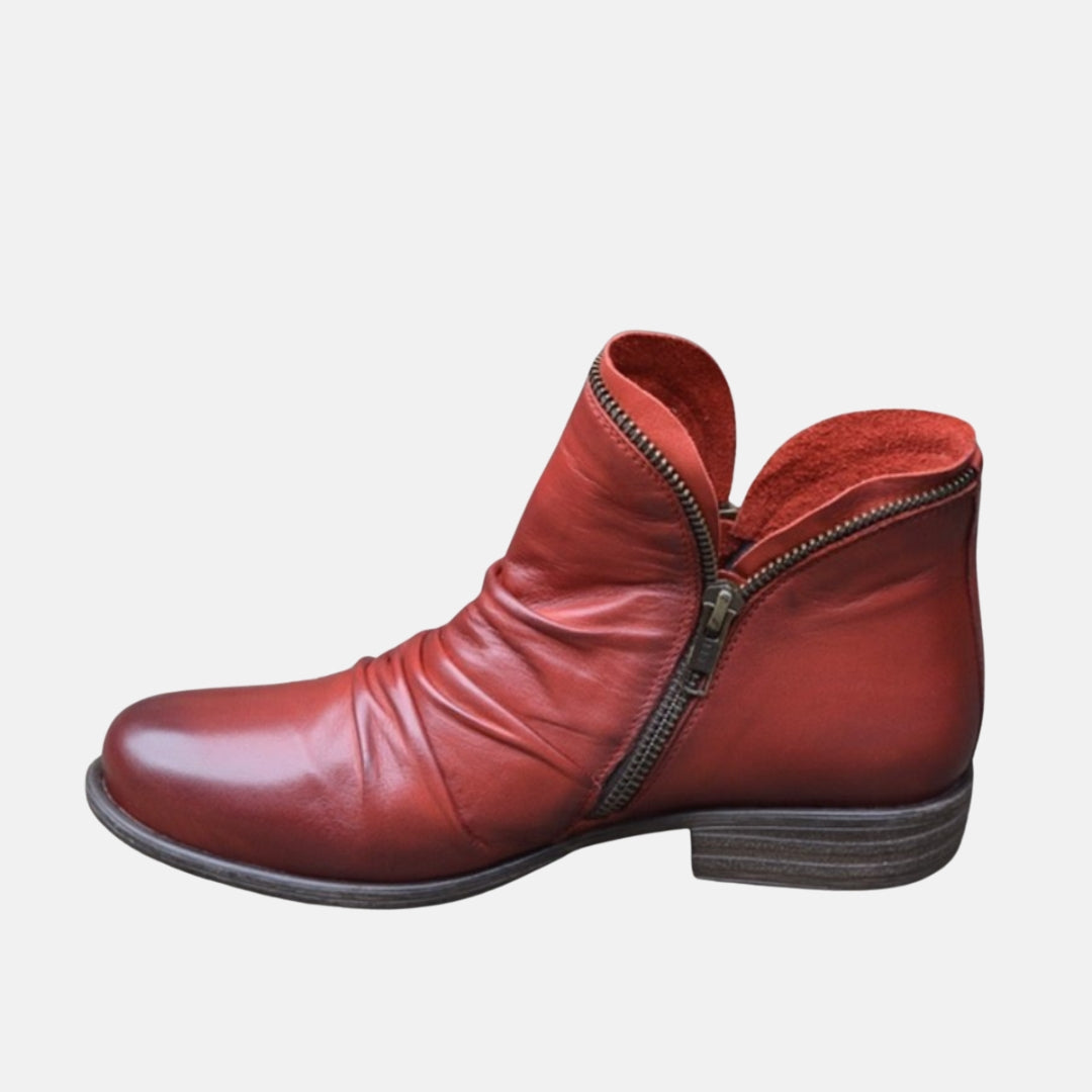 Melinda | Bottines zippées élégantes