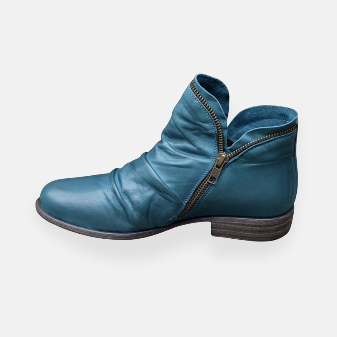Melinda | Bottines zippées élégantes