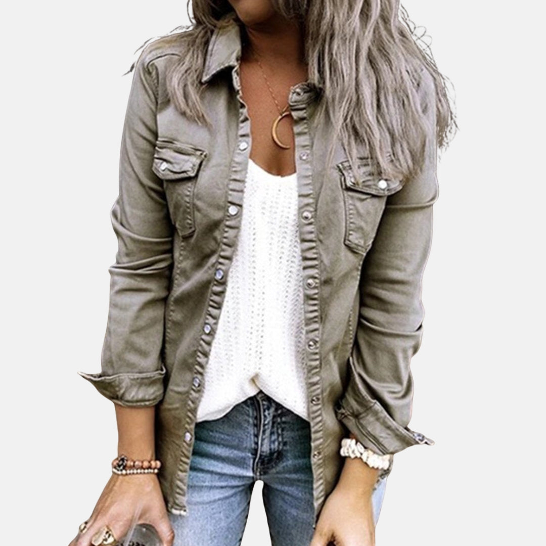 Veyra | Chemise-veste casual féminine