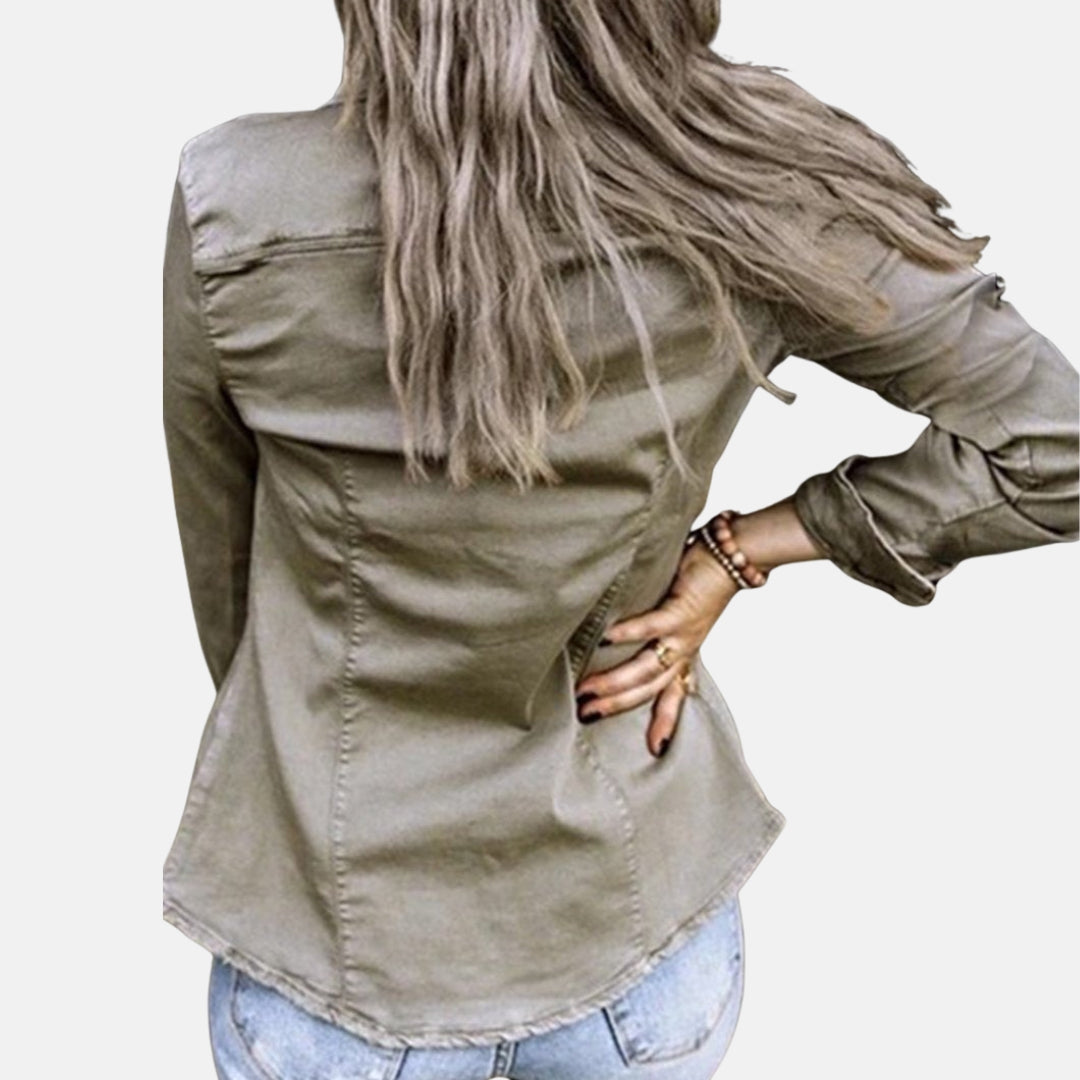 Veyra | Chemise-veste casual féminine