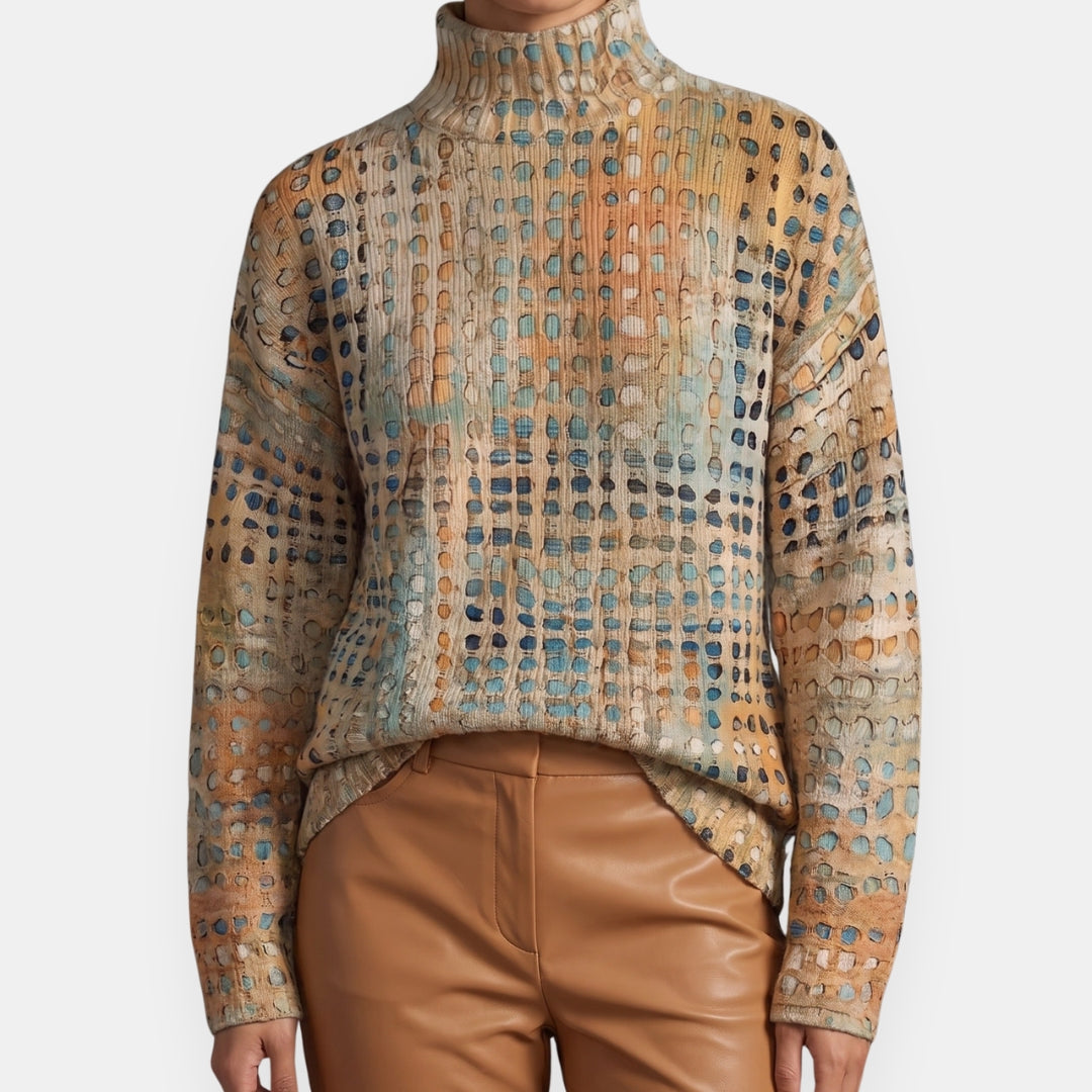 Itsaso | Sweat Ajouré Col Haut