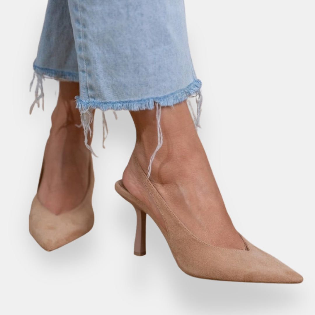 Délphoire | Escarpins slingback à talon fin