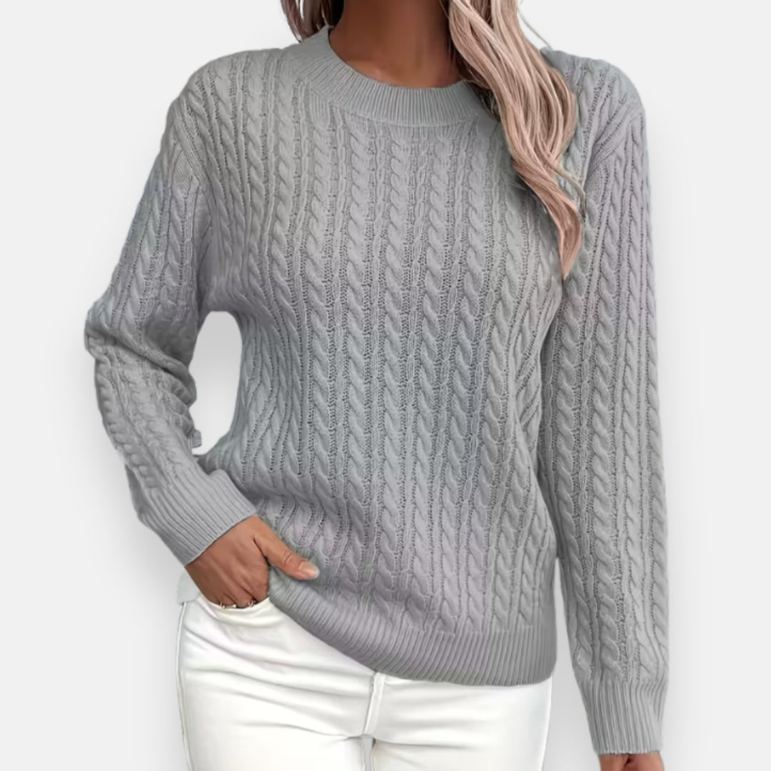 Caléa | Pull torsadé élégant