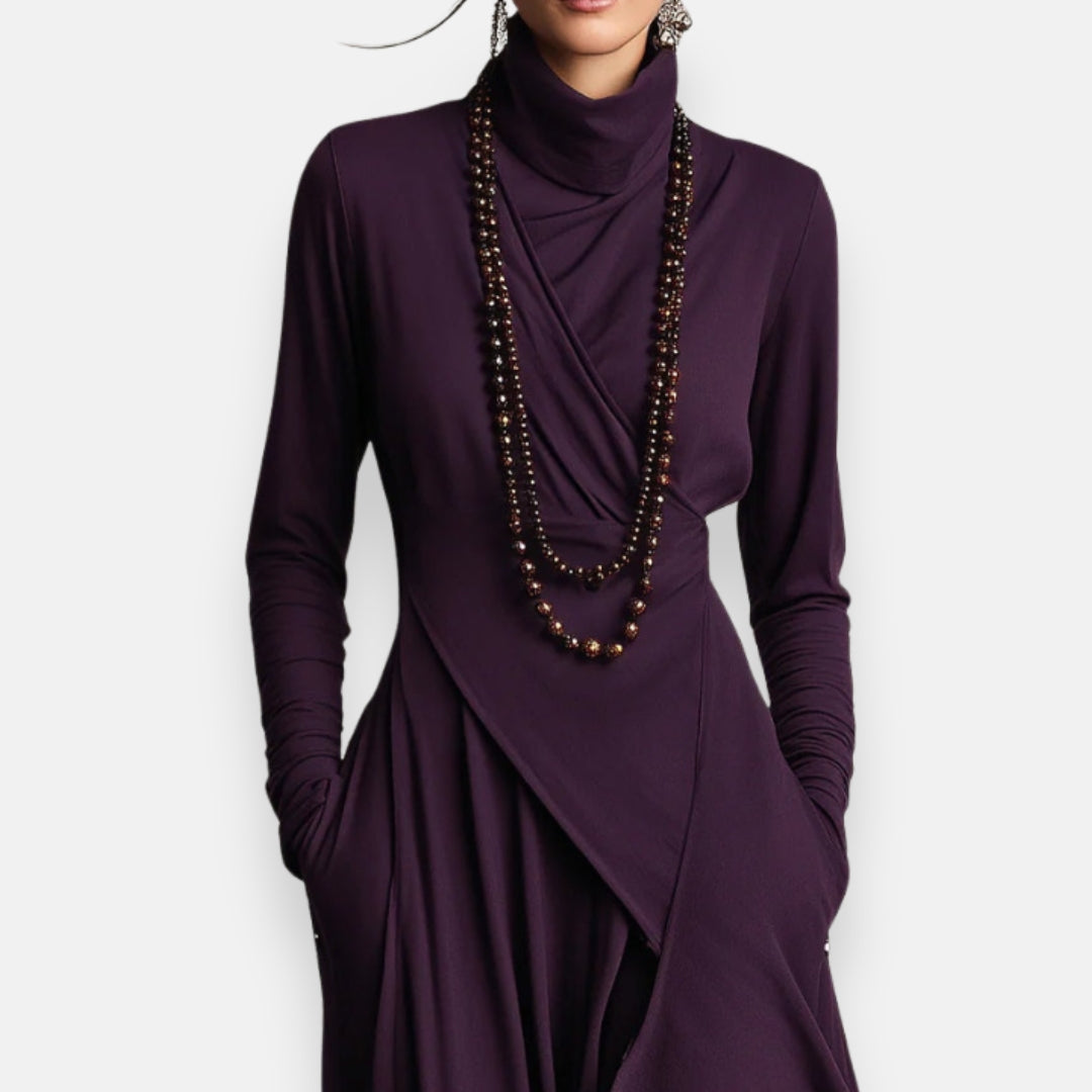 Wilma | Robe Fluide Asymétrique