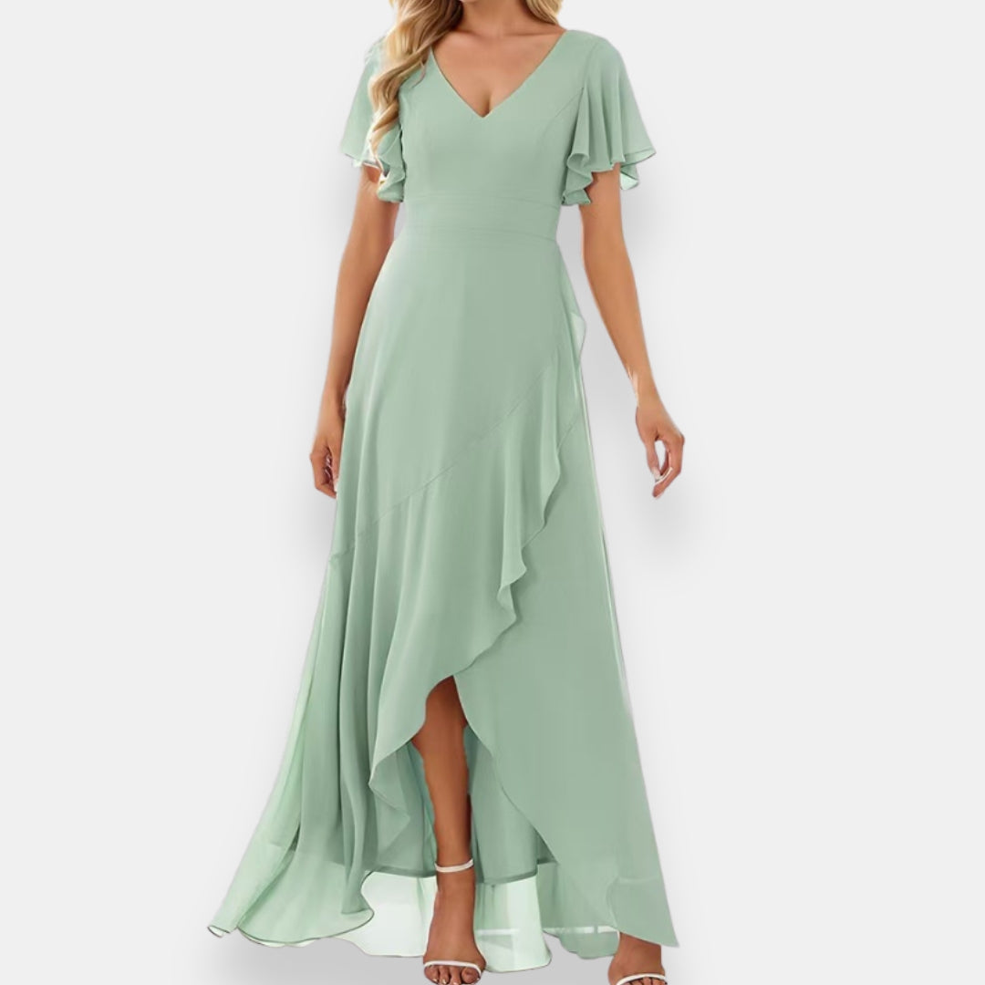 Aélys | Robe longue à volants