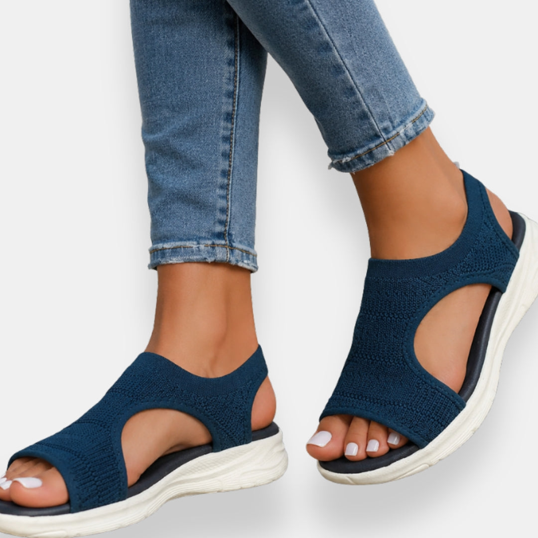 Falviane | Sandales Maille Extensible