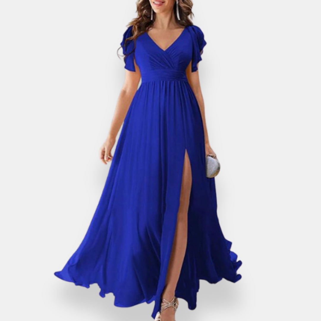 Marfise | Robe fendue papillon