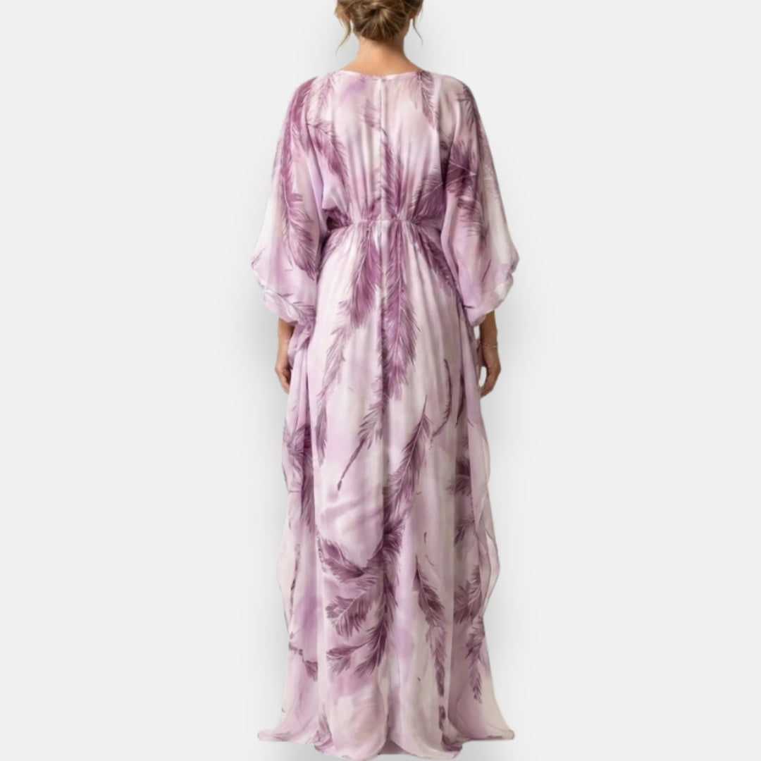 Ombeline | Robe Kaftan Imprimée