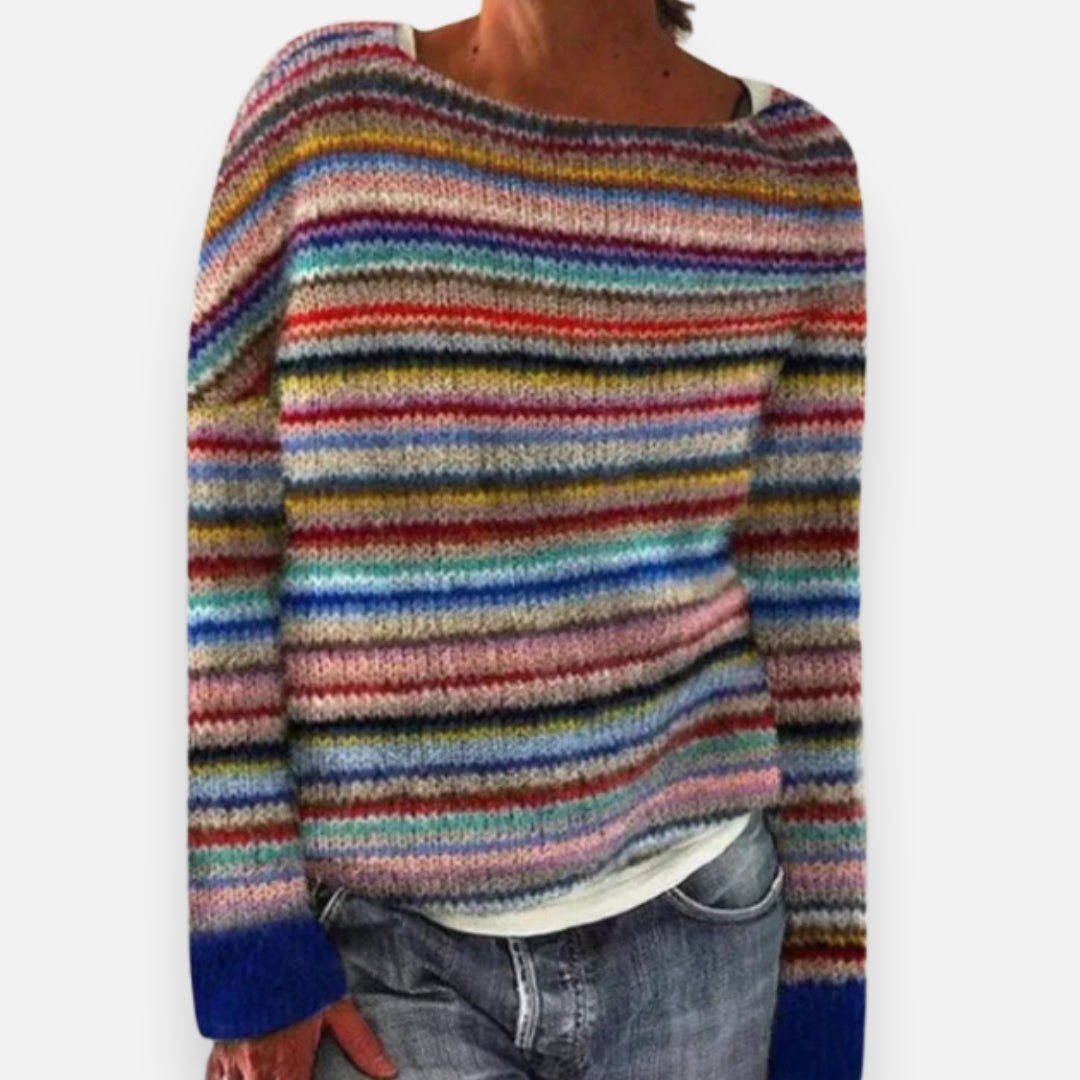 Aurivion | Pull jacquard cosy