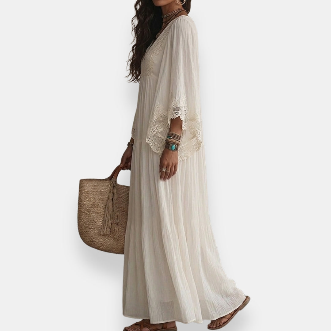 Brovaine | Robe Longue Dentelle