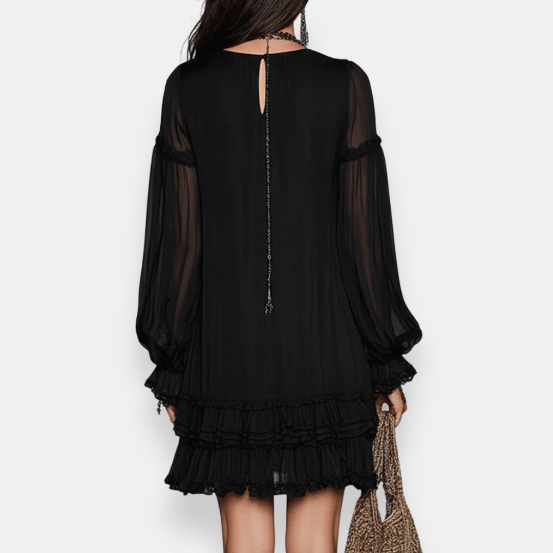 Mélusiane | Robe bohème à volants