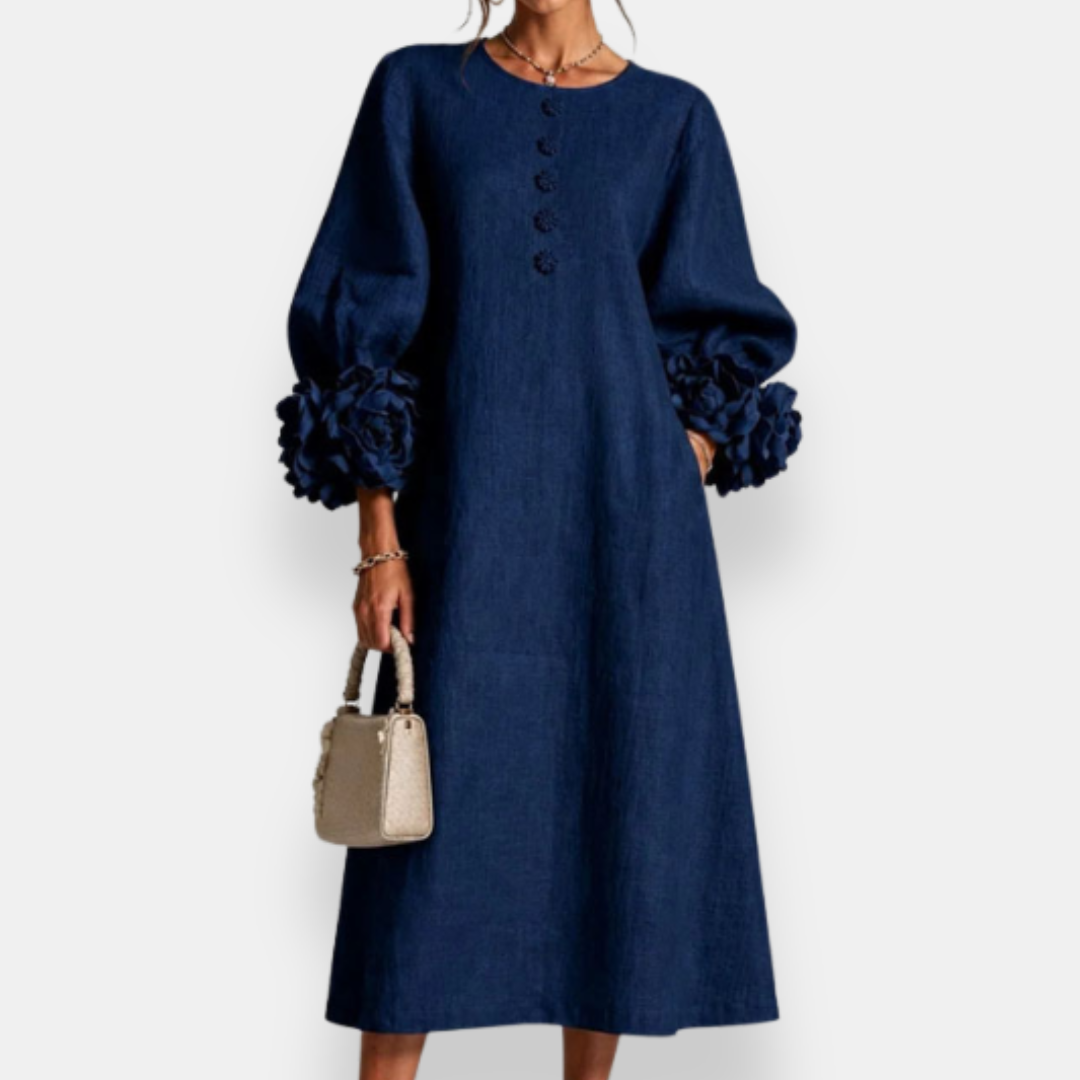 Marlie | Robe Mi-Longue Florale