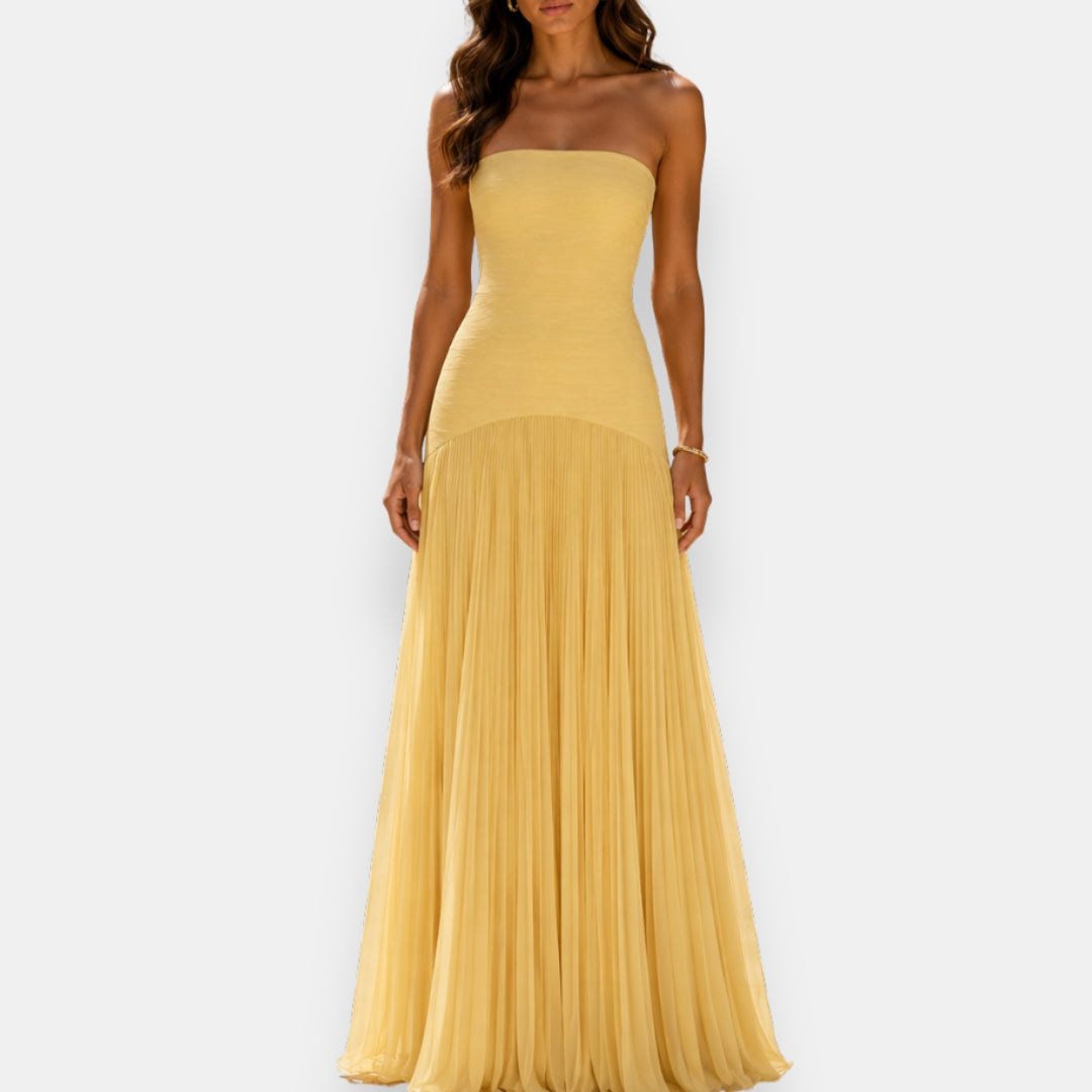 Zorane | Robe Bustier Plissée