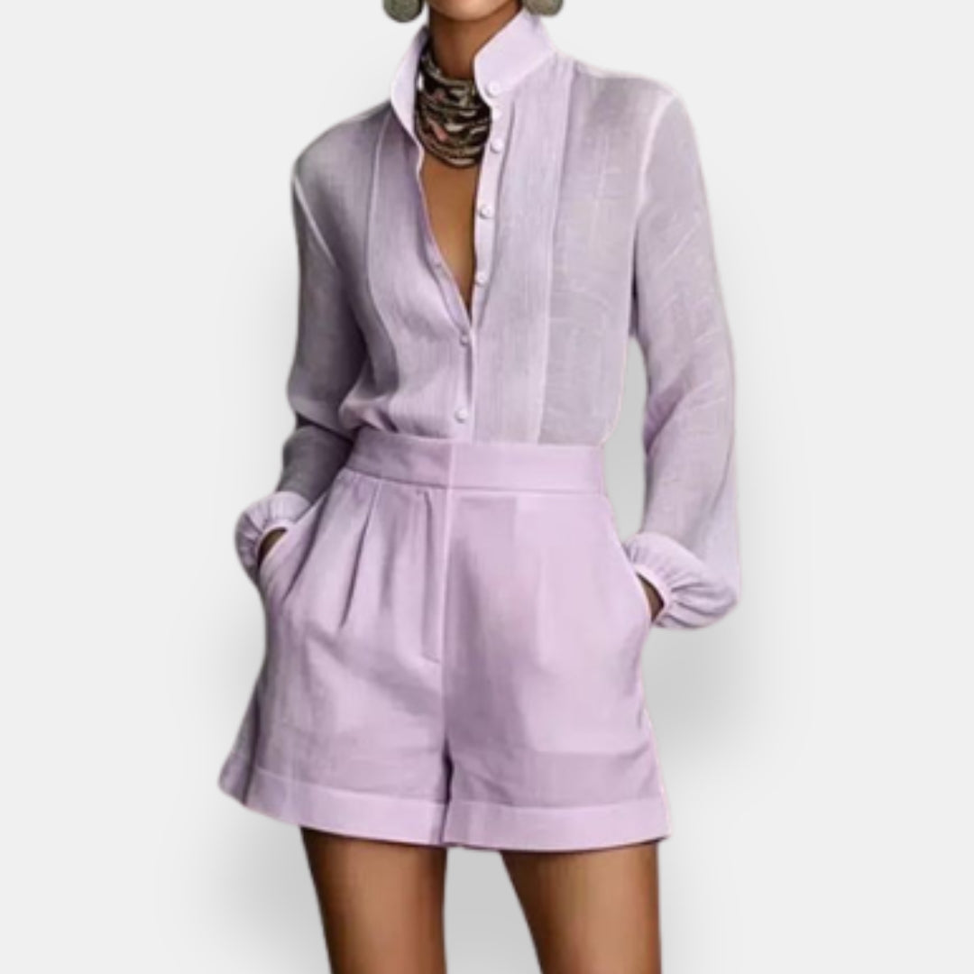 Noëlise | Ensemble Chemise Short