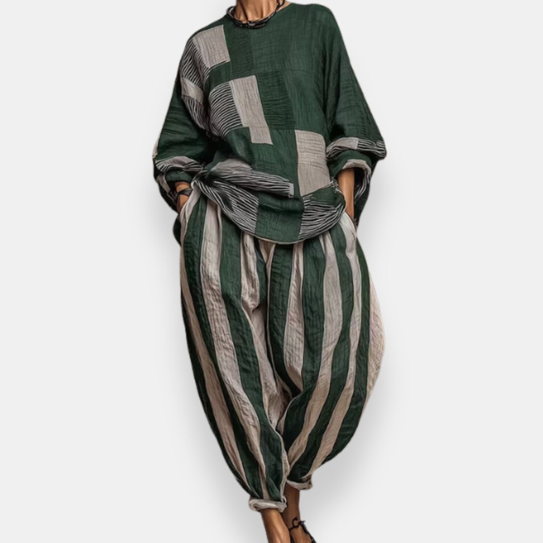 Alise | Ensemble Tunique Graphique