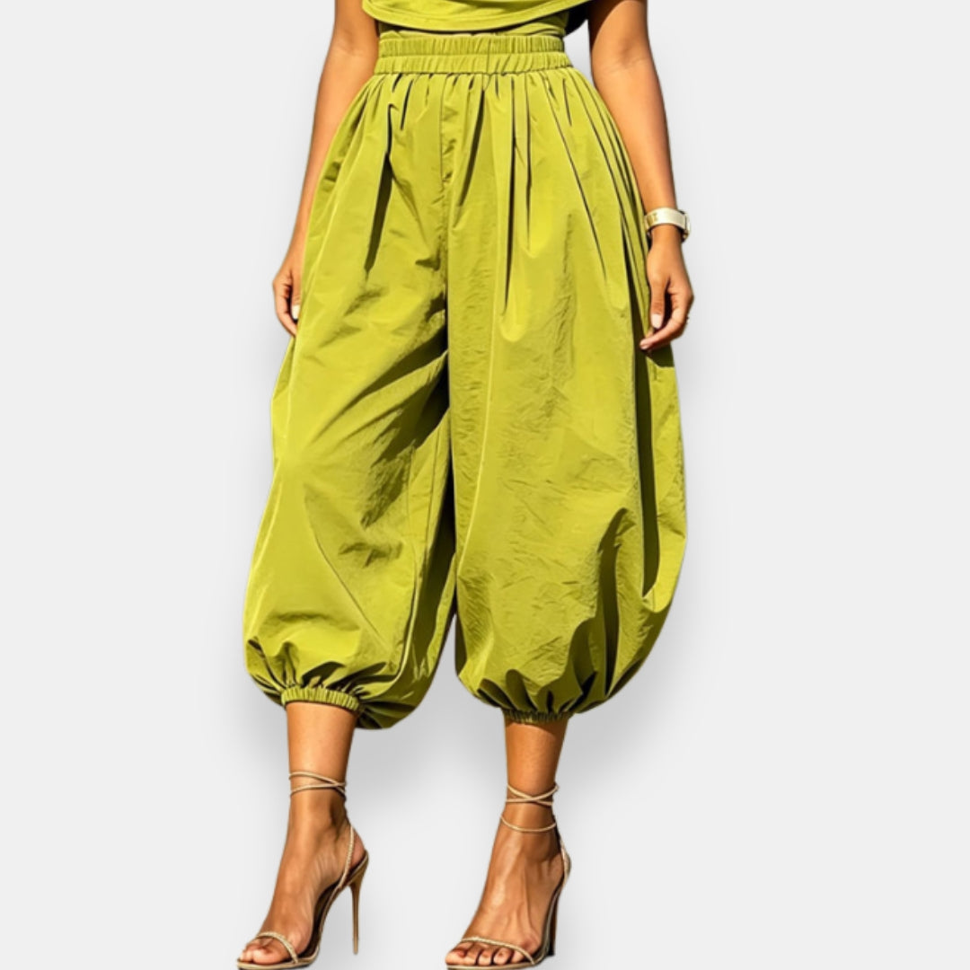 Naig | Pantalon Taille Haute