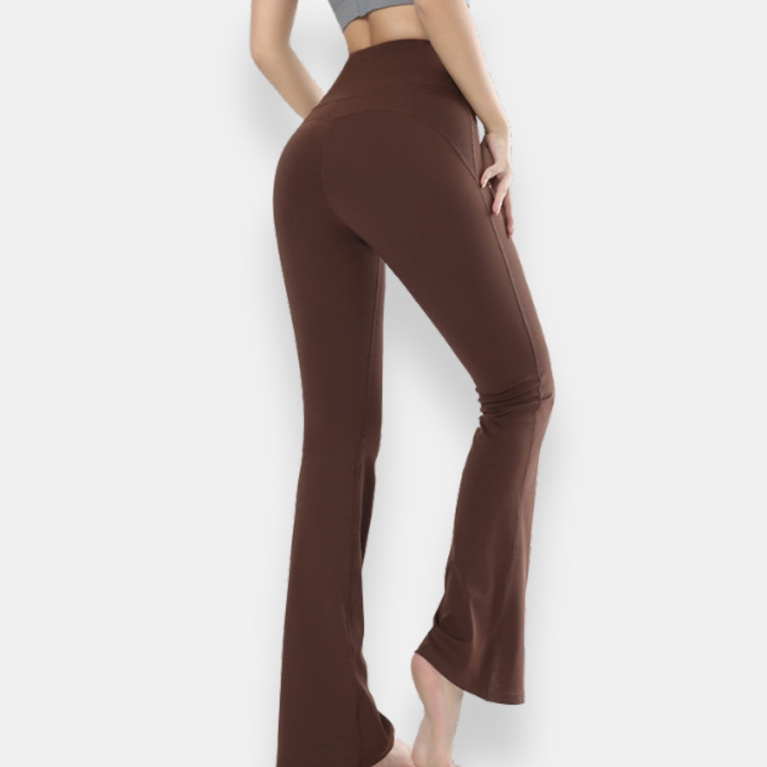 Jasmine | Pantalon Yoga Évasé