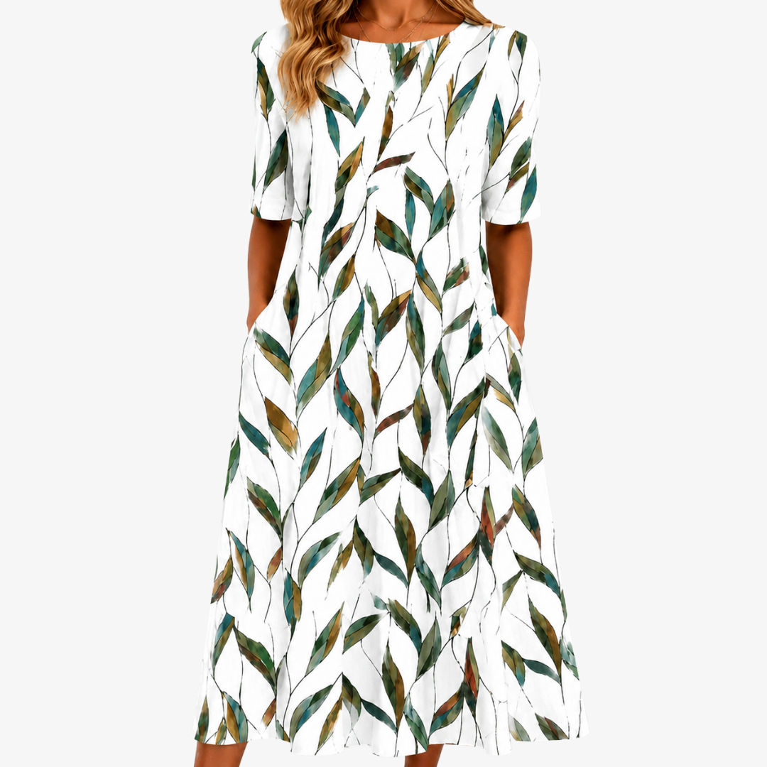 Mabille | Robe Feuillage Poches