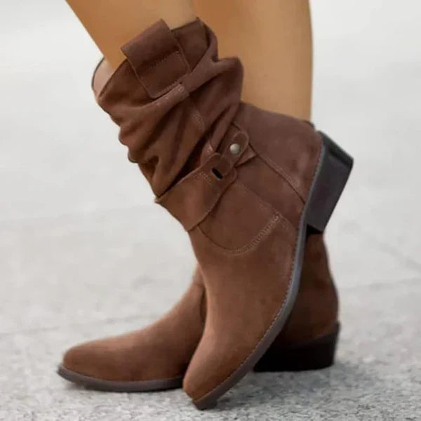 Francine | Bottines à talon bas