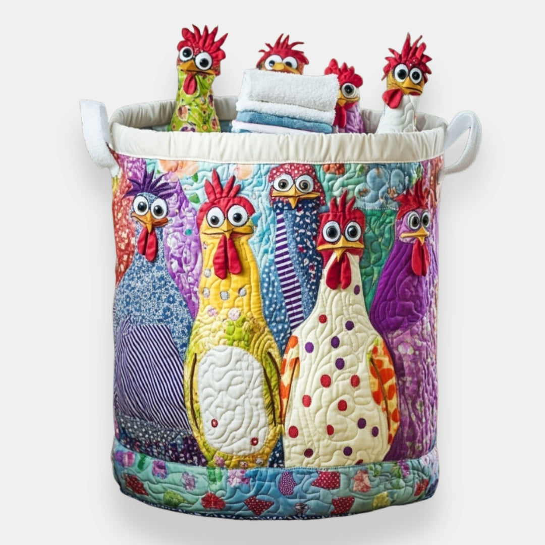 Panier Linge Poules
