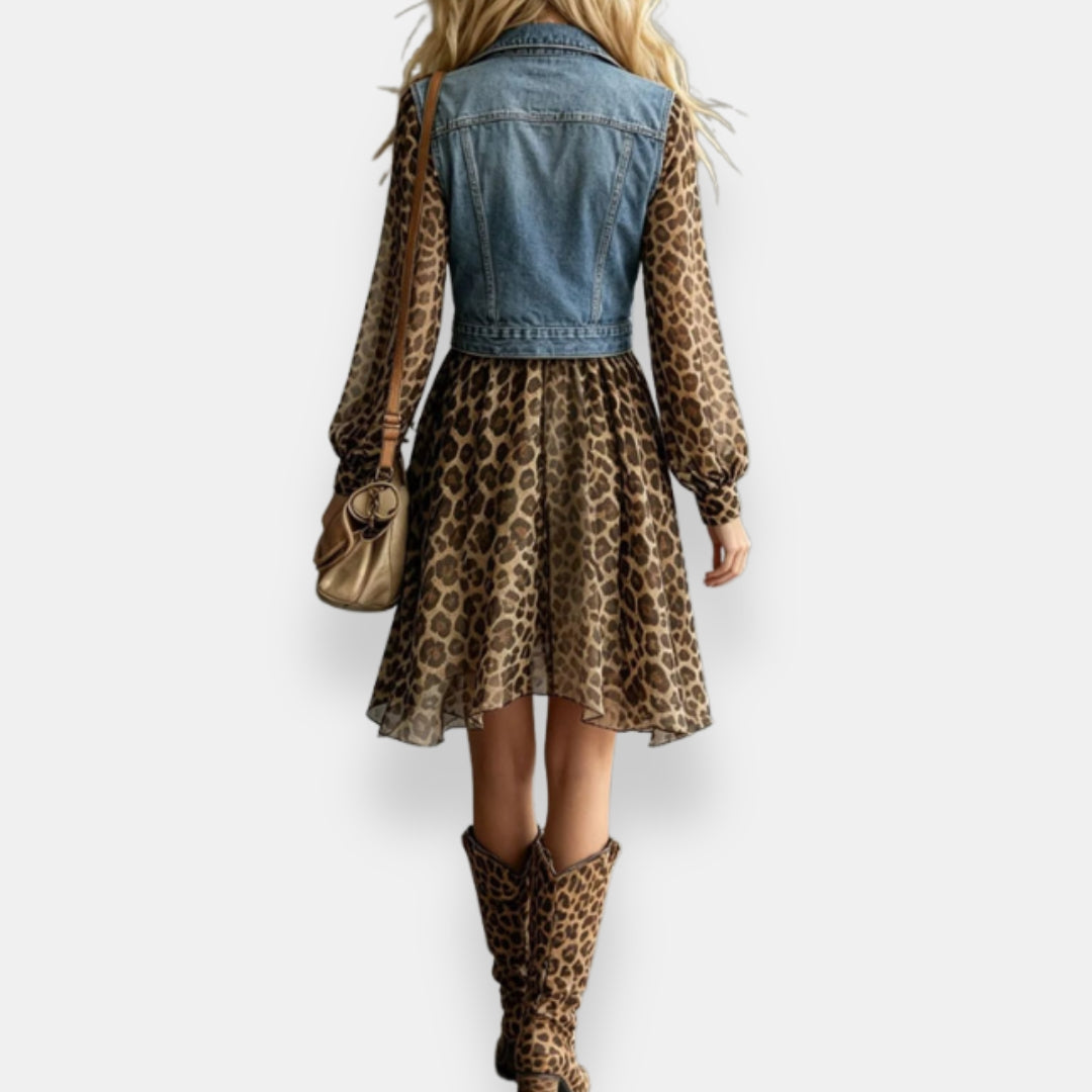 Béatrix | Robe Effet Jean