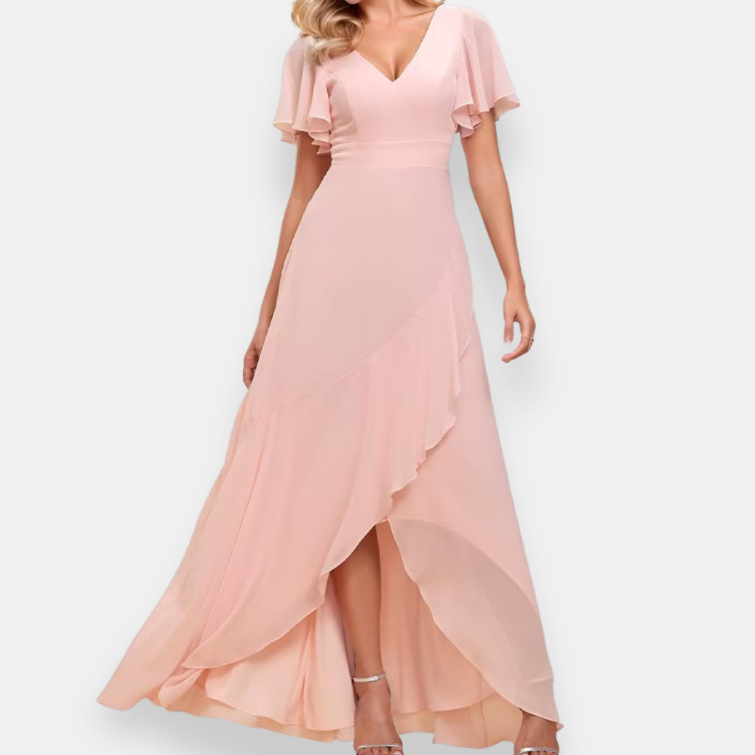 Aélys | Robe longue à volants