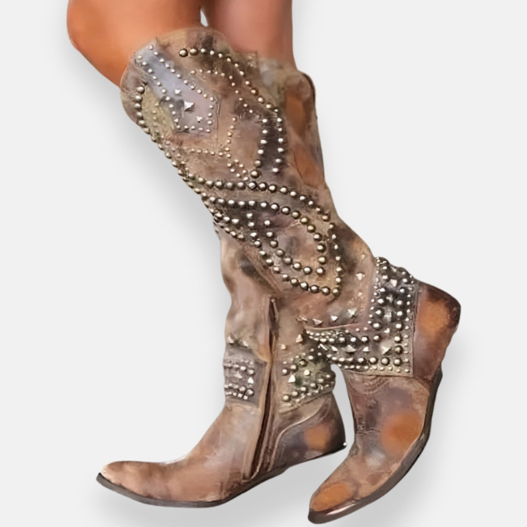 Quérine | Bottes Western Cloutées