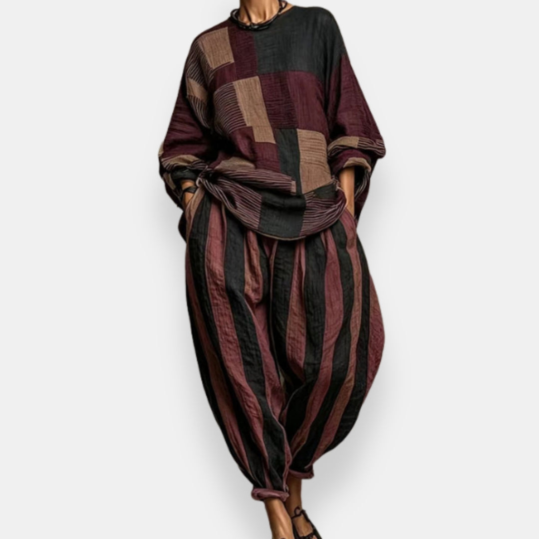 Alise | Ensemble Tunique Graphique