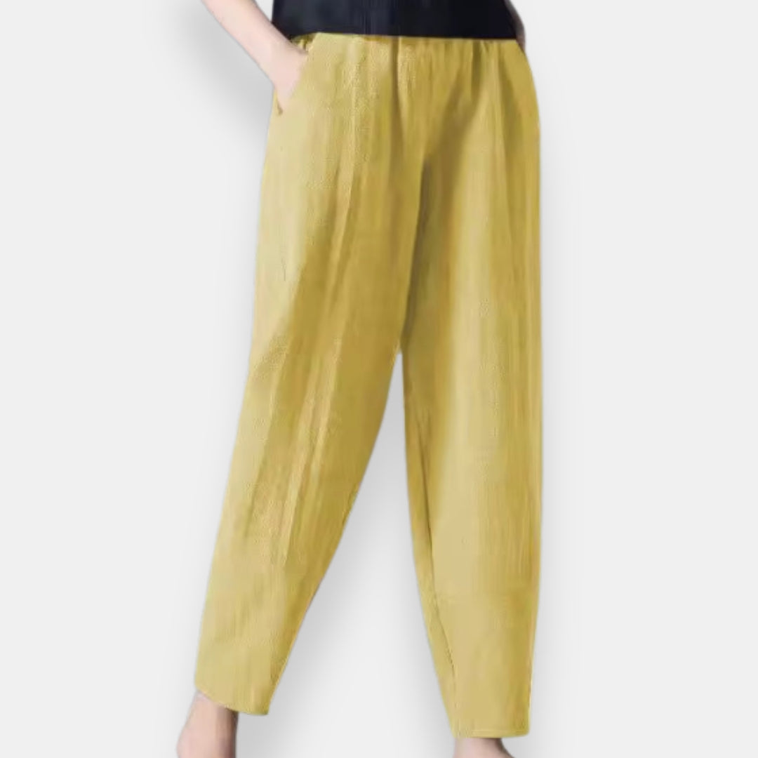 Nane | Pantalon Fuselé Élastiqué