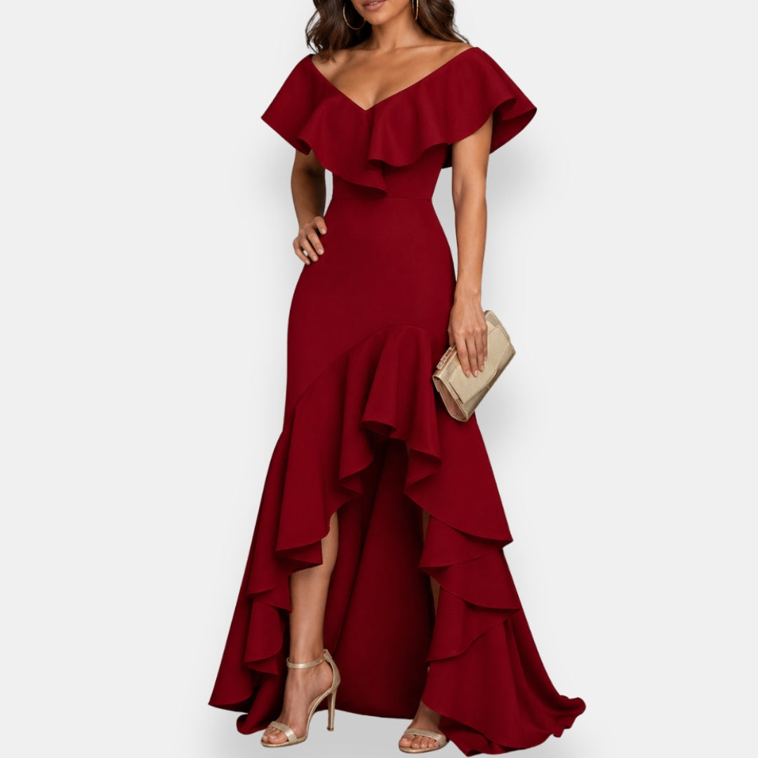 Fleurine | Robe Sirène Volantée