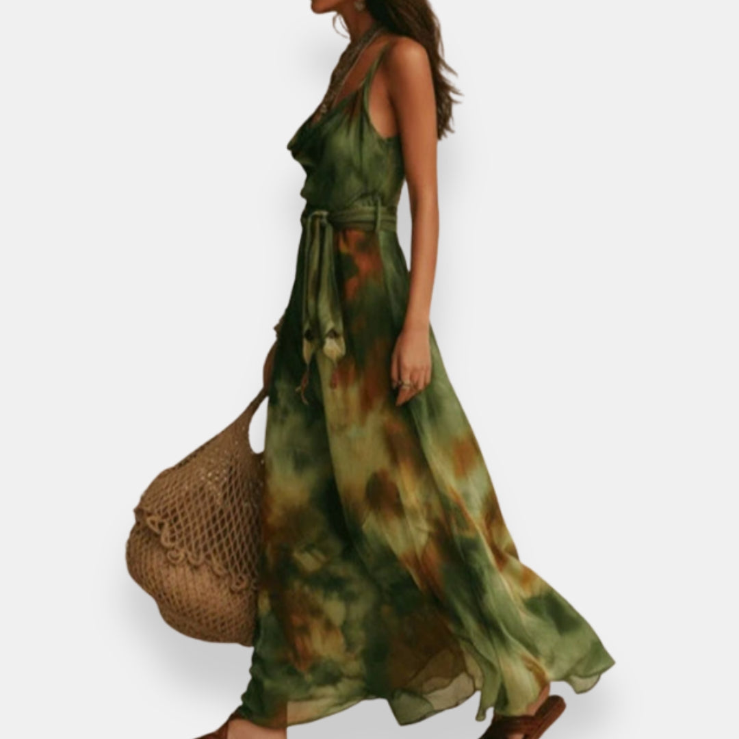 Muguette | Robe fluide tie and dye