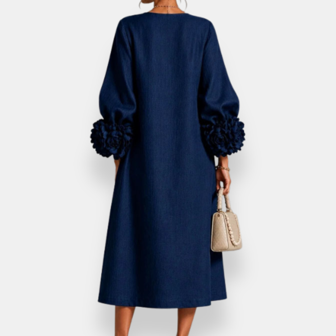 Marlie | Robe Mi-Longue Florale