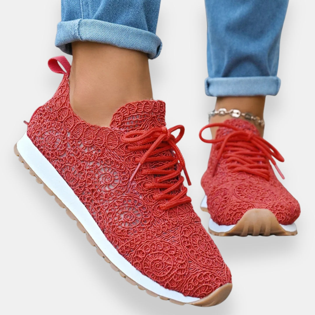 Norvanie | Baskets Crochet Ajouré