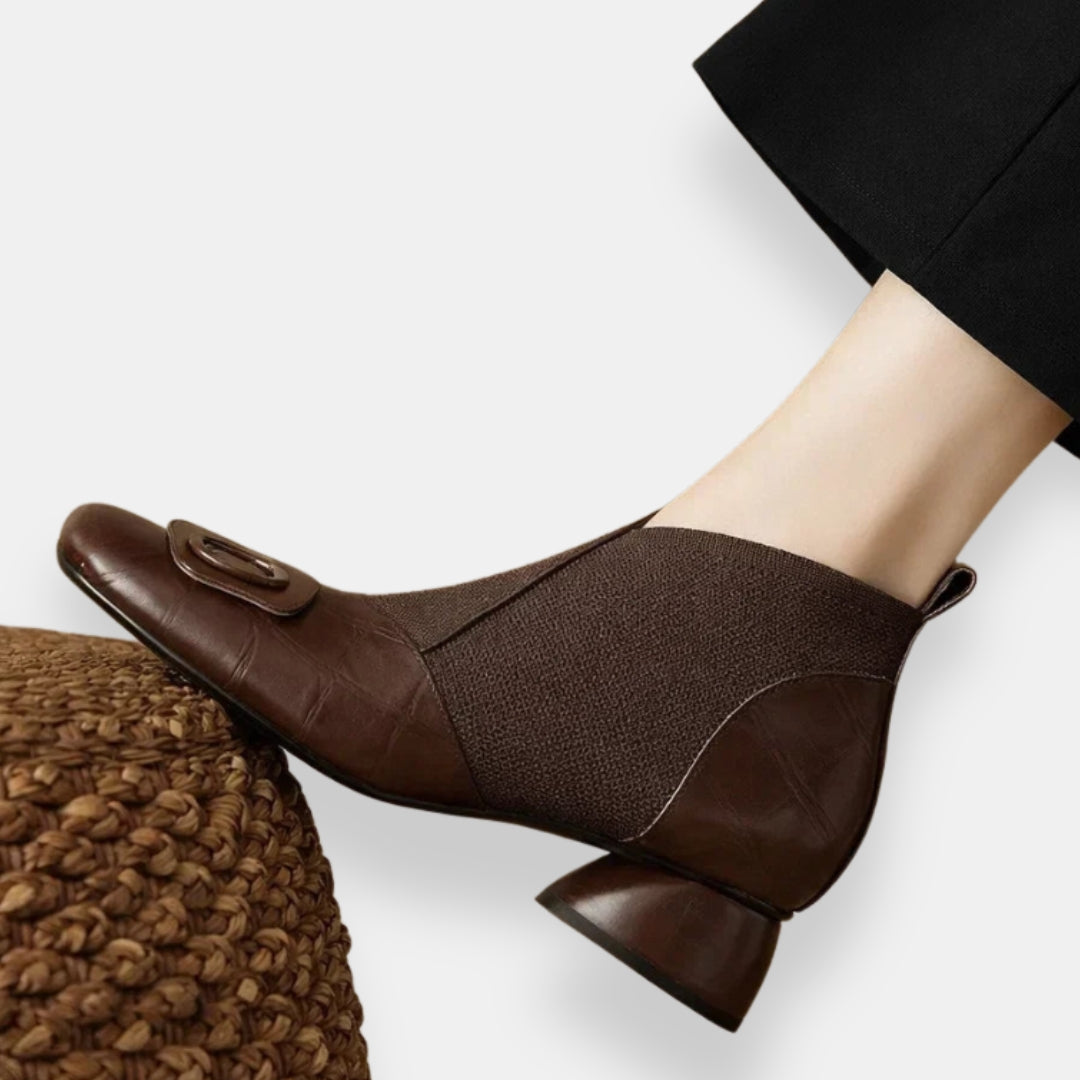 Mahault | Mules Bout Carré Bijou