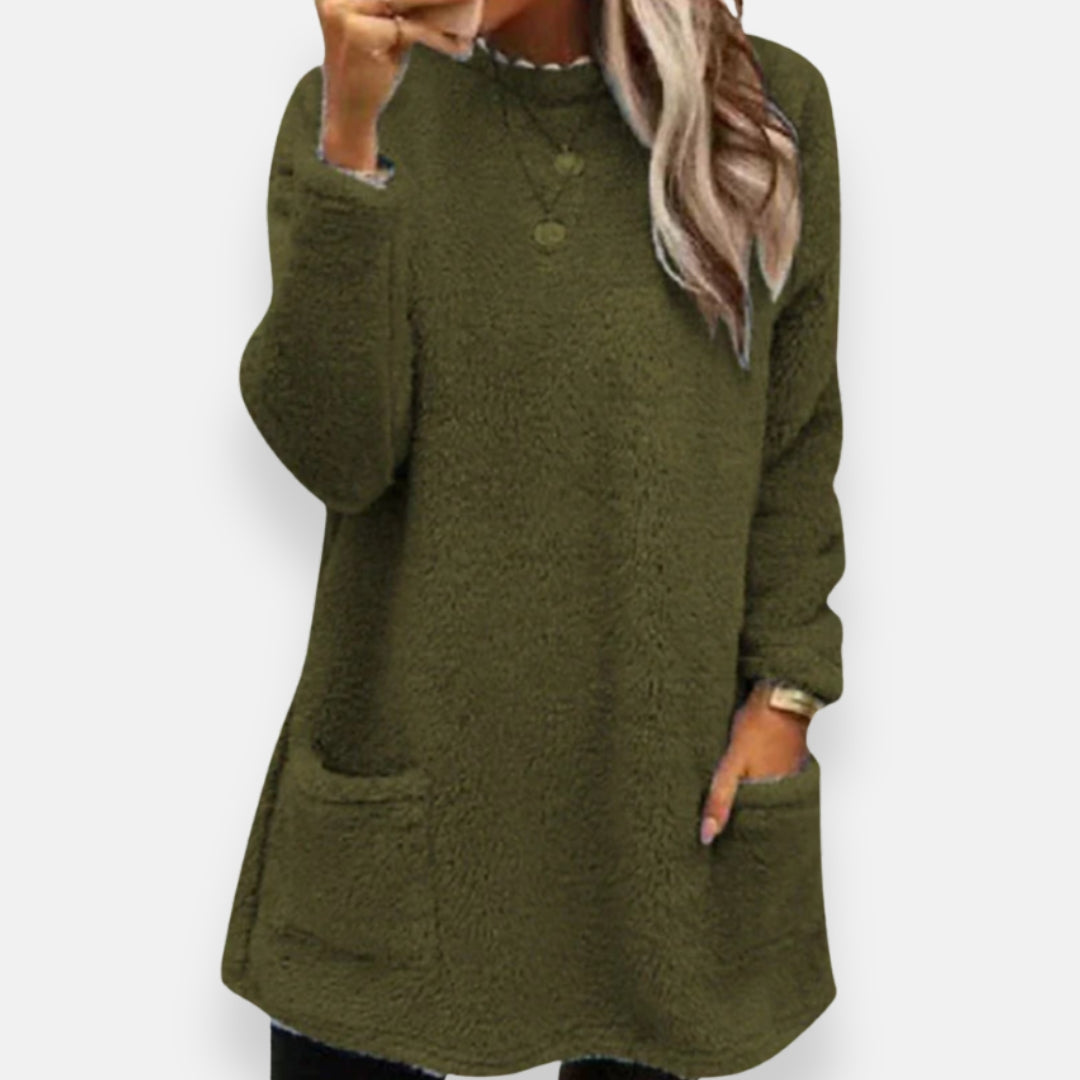 Joly | Pull en fausse fourrure confortable