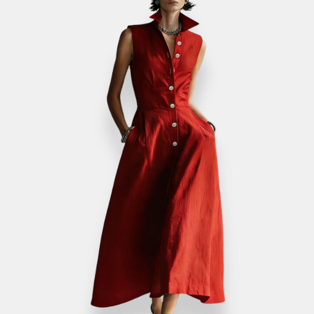 Faronde | Robe Longue Épurée