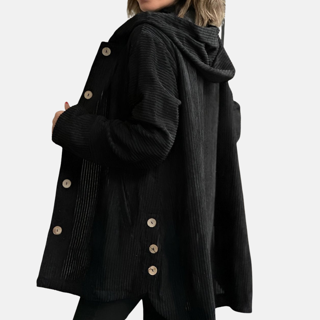Zoraïda | Veste longue à capuche