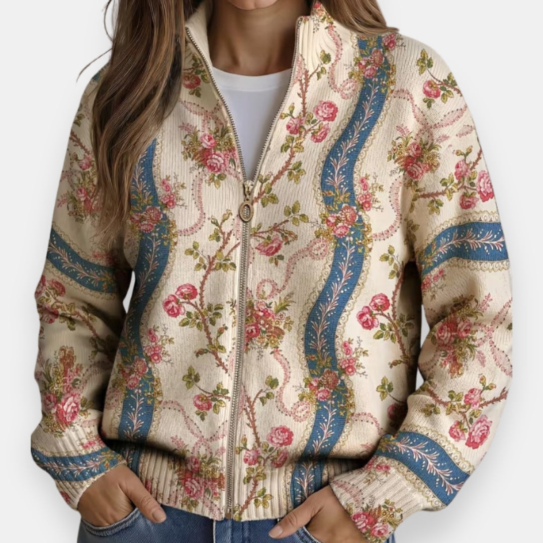 Katarin | Veste Zippée Col Haut