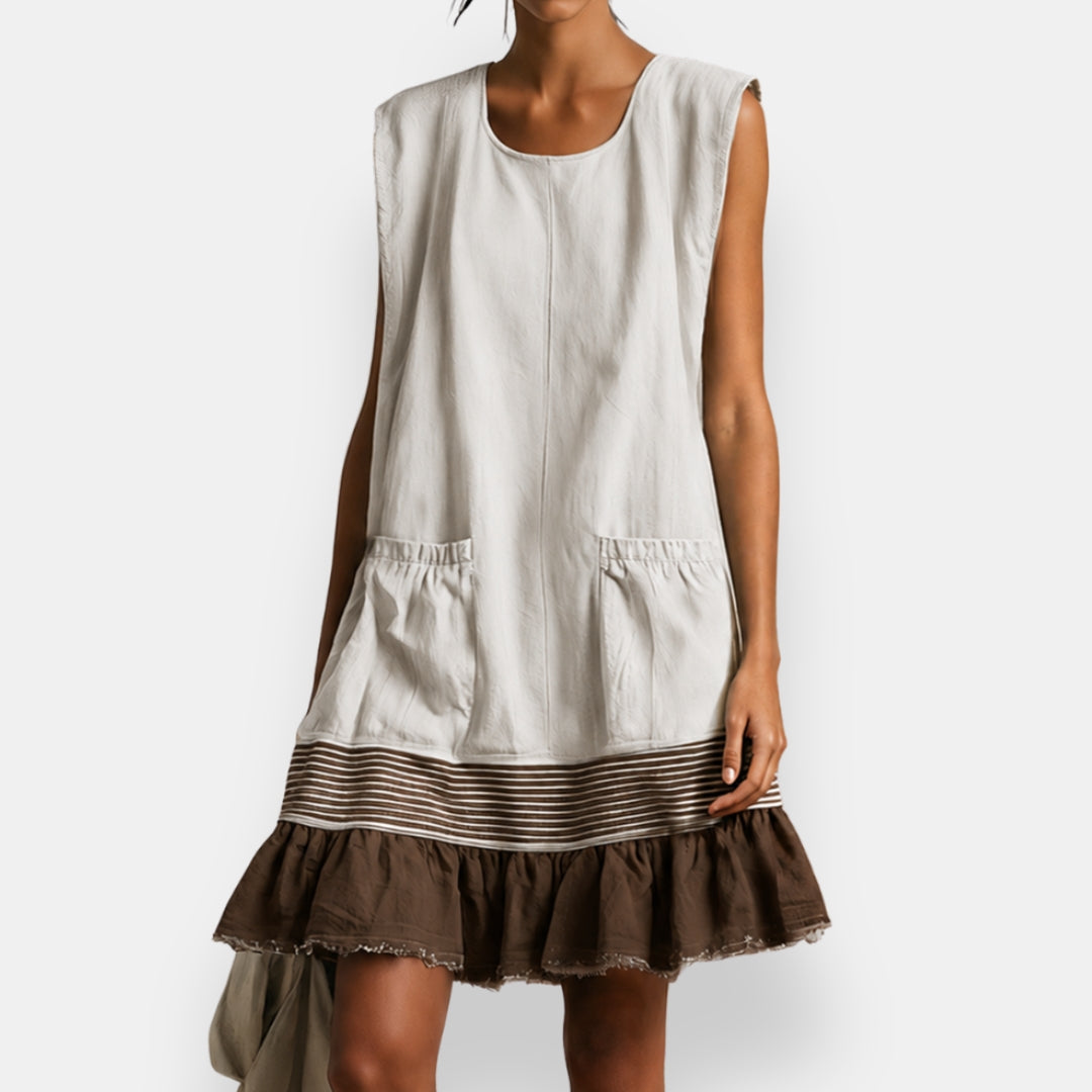 Faustine | Robe Courte Volantée
