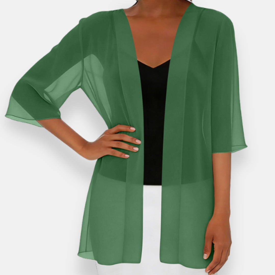 Clélie | Cardigan Ouvert Manches