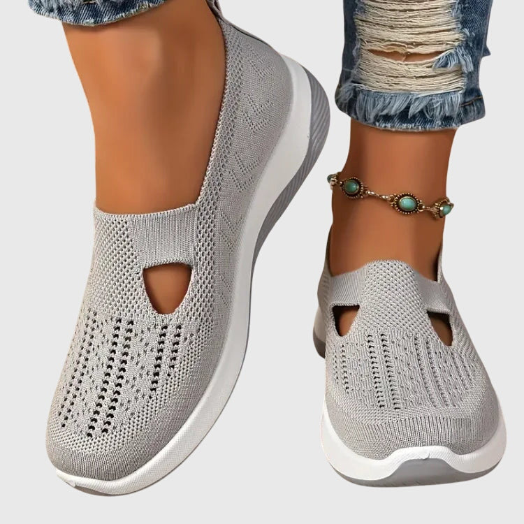 Lévroline | Sneakers slip-on texturée