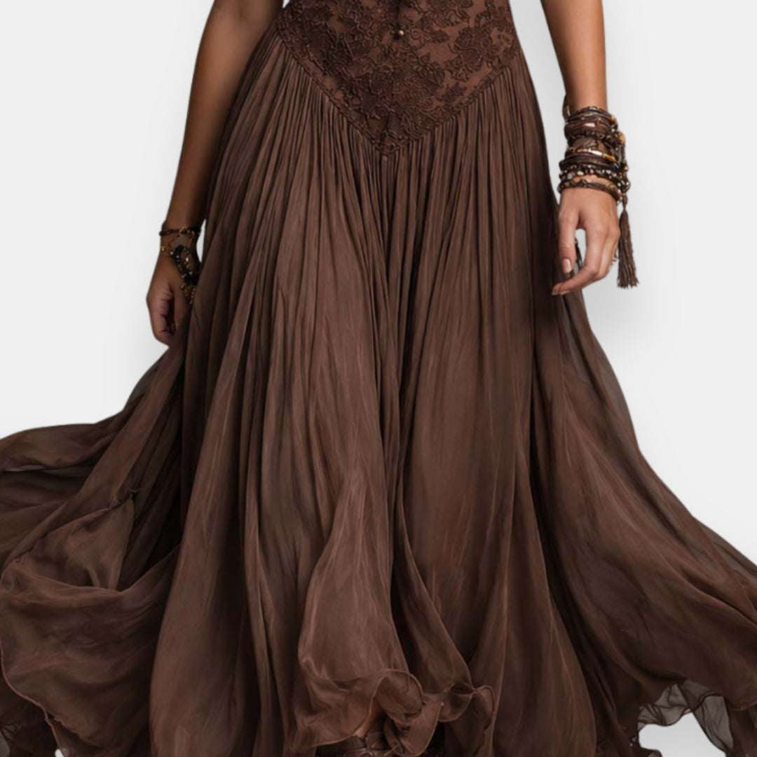 Iselvarde | Robe Bohème Dentelle