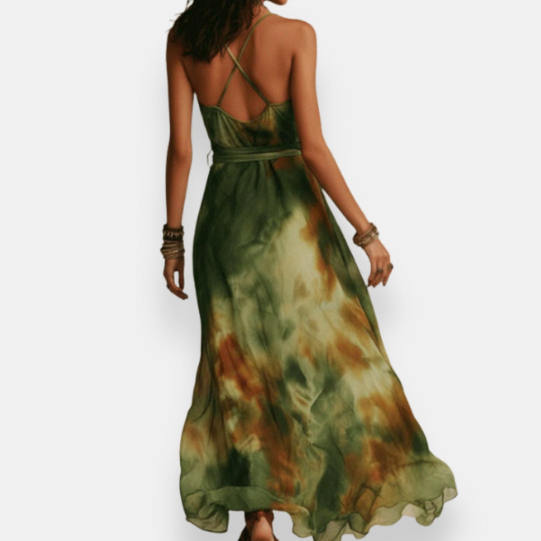 Muguette | Robe fluide tie and dye