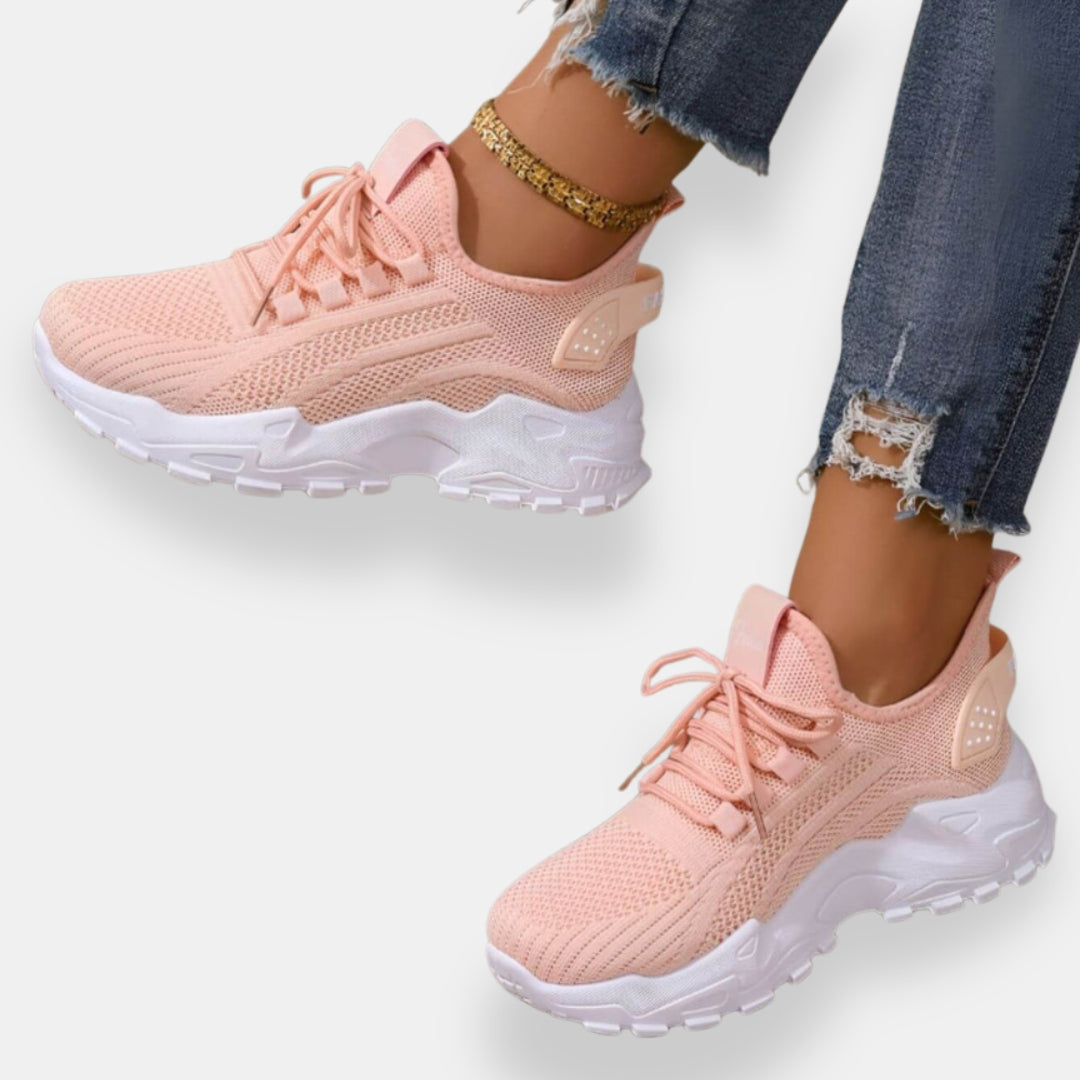 Fauvanne | Sneakers maille semelle crantée