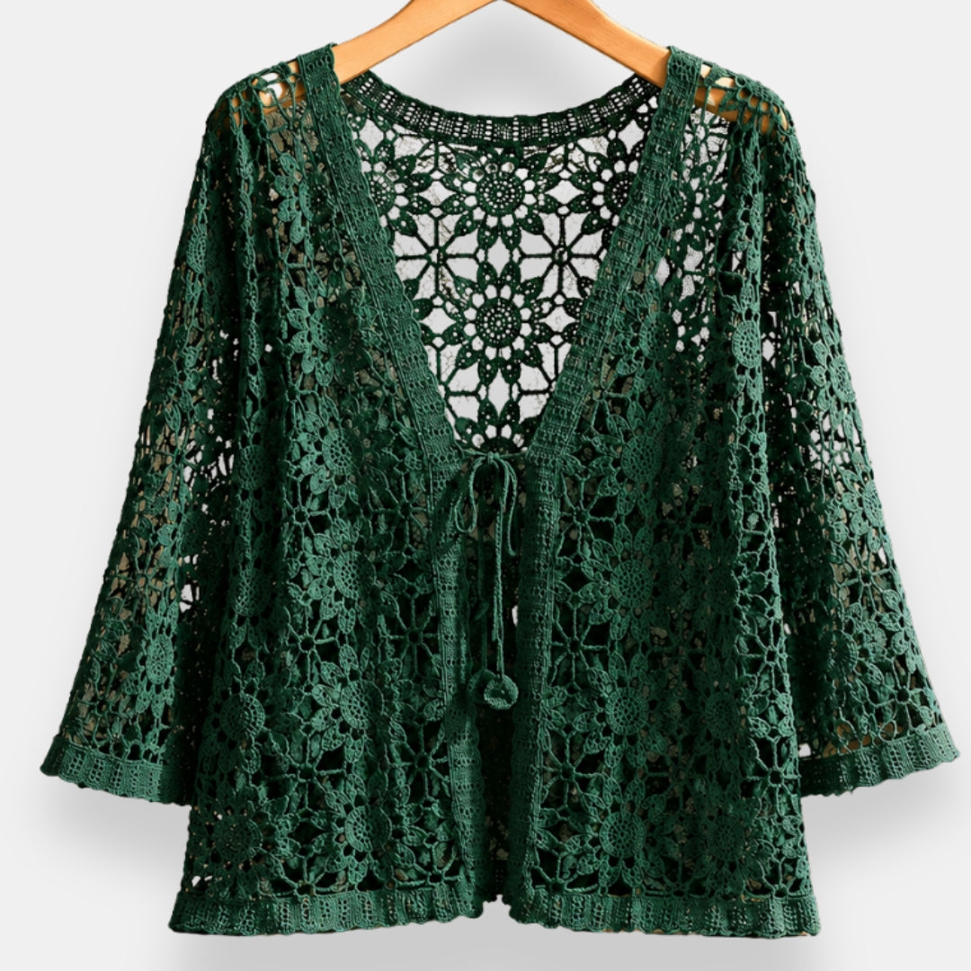 Parise | Cardigan Crochet Noué