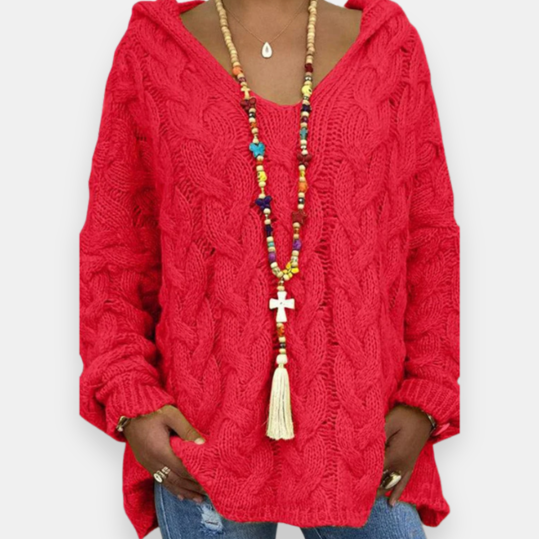 Bleuette | Pull Maille Capuche