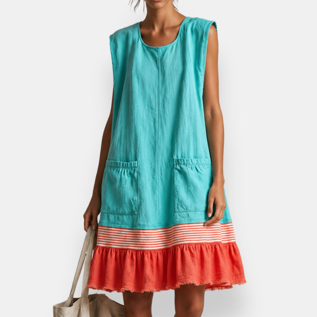Faustine | Robe Courte Volantée