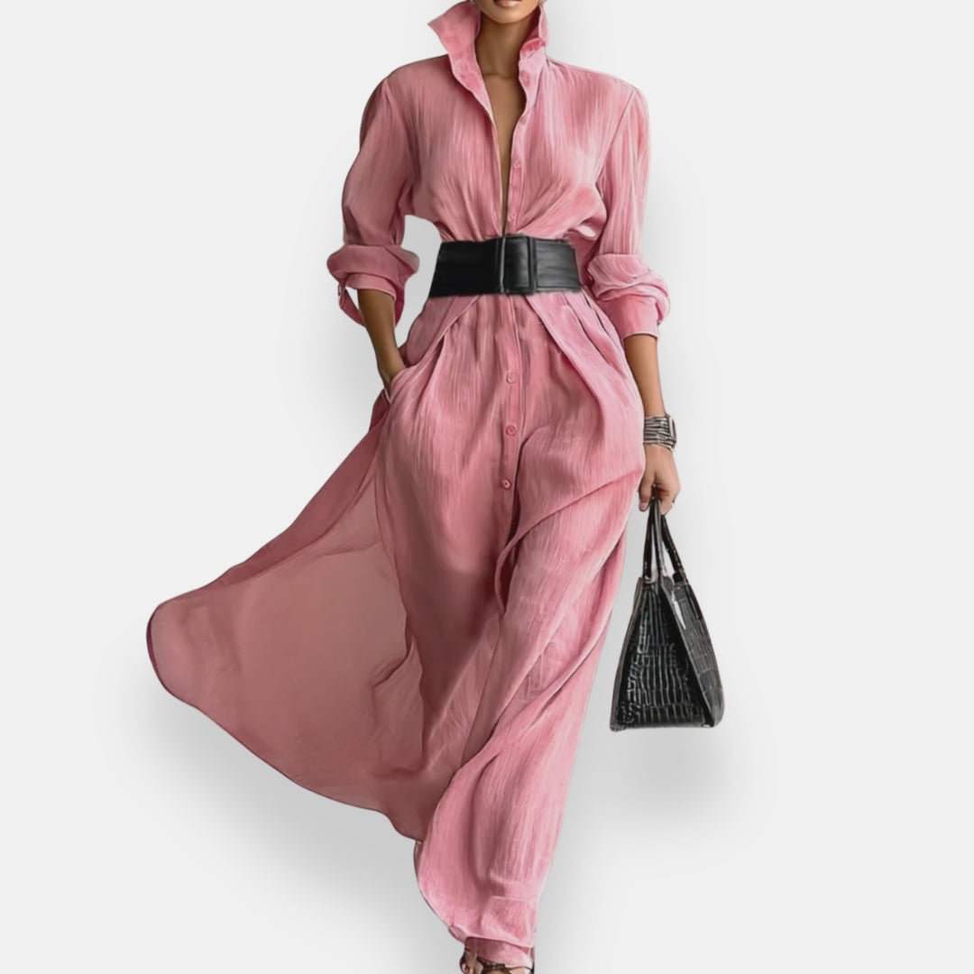 Océanne | Robe Chemise Longue