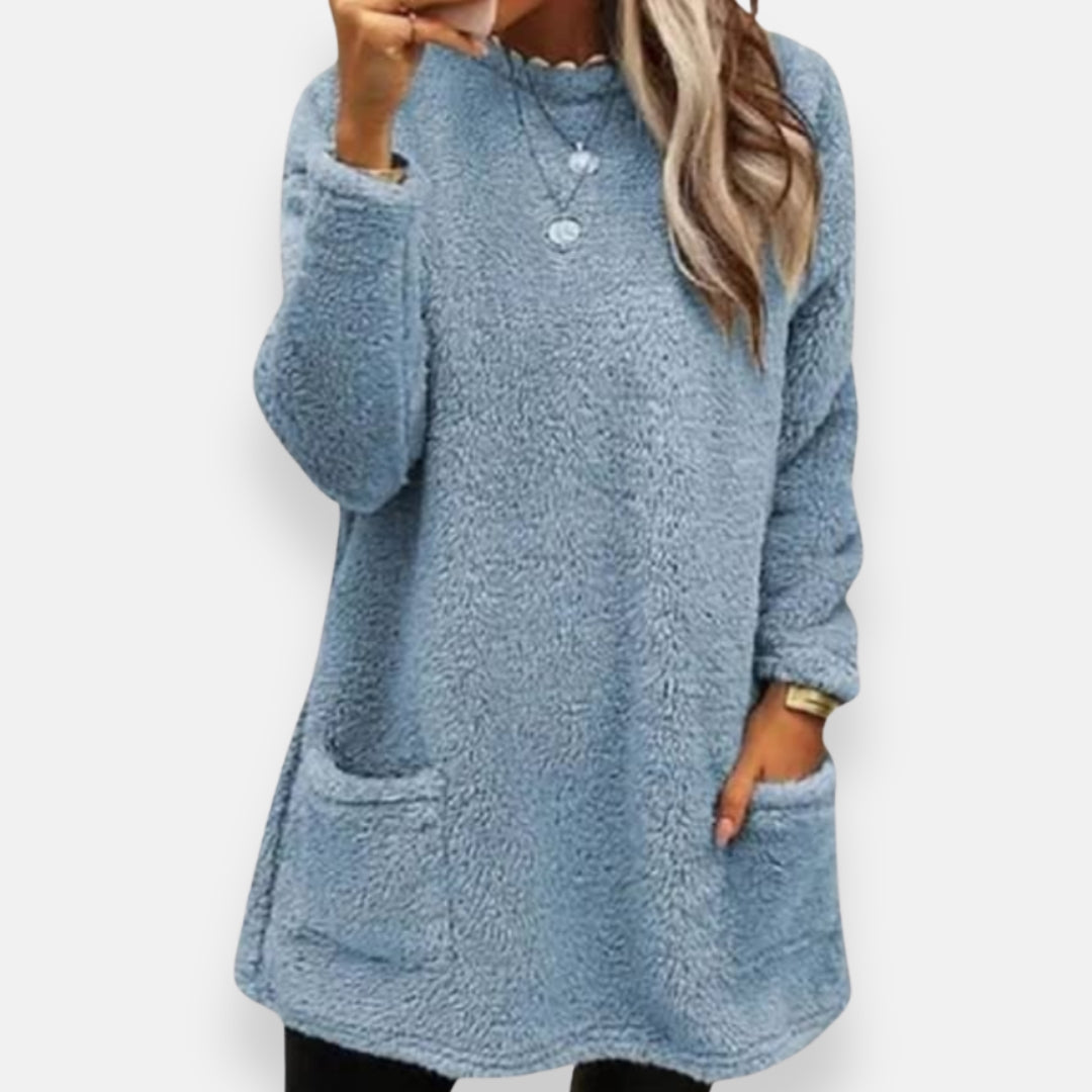 Joly | Pull en fausse fourrure confortable